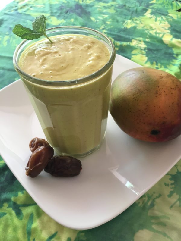 Raw Vegan Mango Lassi Recipe | Radiant Health Yoga Florida